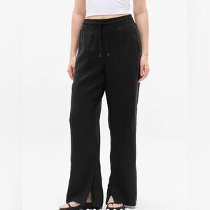 Athleta Retreat Linen High Rise Pants